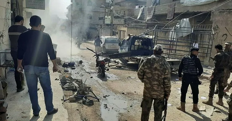 Afrin’de bomba yüklü motosiklet patladı