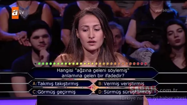 Kim Milyoner Olmak İster? 769. Bölüm tüm soru ve cevapları