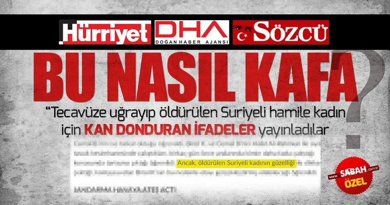DHA, Hürriyet ve Sözcü’den Sakarya’daki vahşete skandal haber!