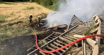Kırıkkale'de köprüden devrilen TIR, 9 saat sonra alev aldı #kirikkale