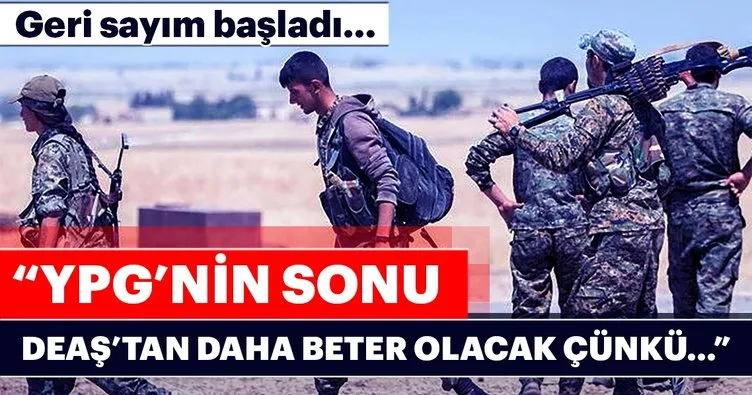 YPG’nin sonu da DEAŞ gibi olacak
