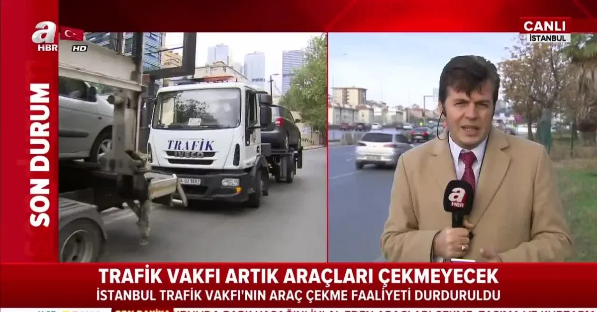 Istanbul Trafik Vakfi Nin Arac Cekme Faaliyetleri Durduruldu Istanbul Da Artik Park Yasagina Uym