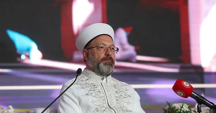 Diyanet İşleri Başkanı Ali Erbaş, Hac ve Umre Konferansı’nda konuştu
