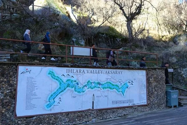 Ihlara Vadisi en çok ziyaret edilen örenlerin başında geliyor