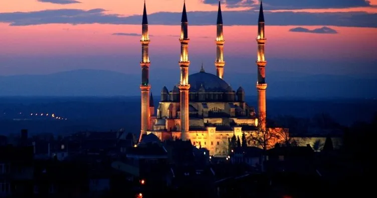 Mimar Sinan’ın eseri Selimiye Camii Ramazan’a hazır