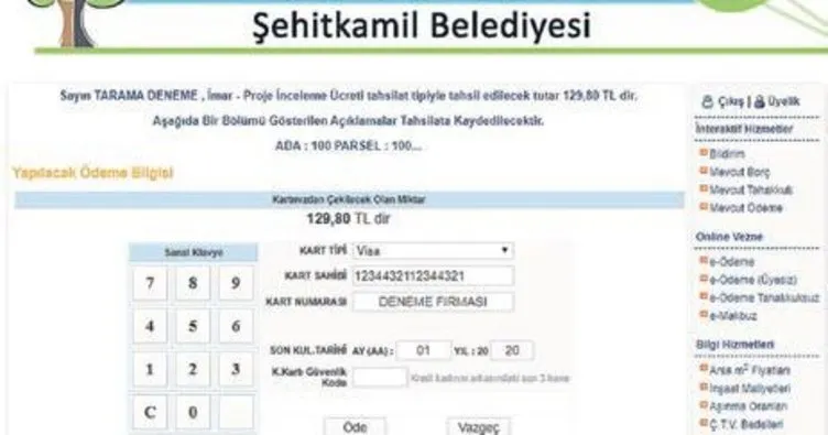 Şehitkamil online oldu