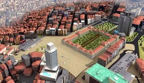 Taksim Meydanı yenileniyor