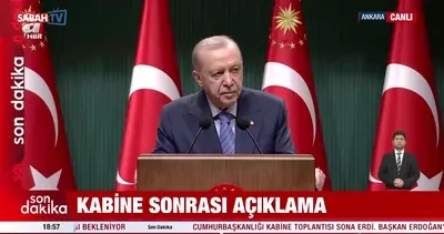 Başkan Erdoğan’dan önemli açıklamalar!