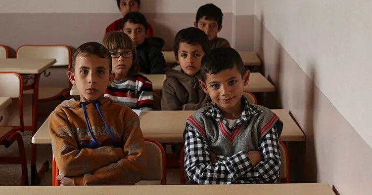Barış Pınarı Harekatı bölgesinde bir okul daha onarılarak eğitime açıldı