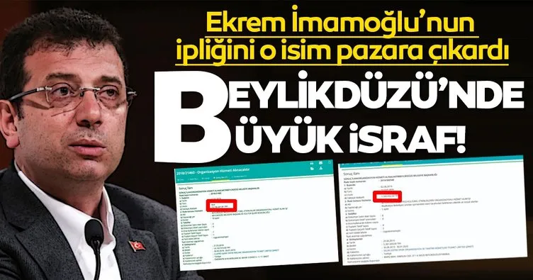 Ekrem'in ipliğini CHP'li halefi pazara çıkardı! 'İsrafın alâsı' Beylikdüzü'nde olmuş