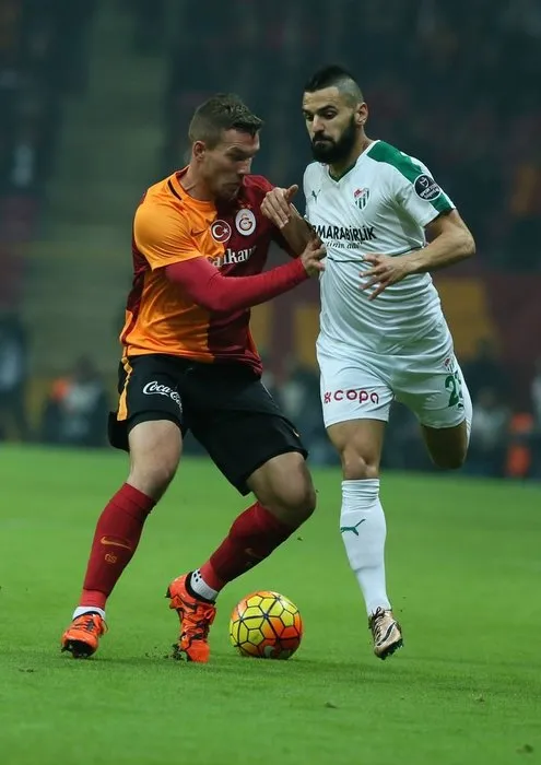 Galatasaray-Bursaspor maçından kareler