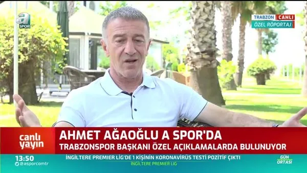 Trabzonspor'da sakatlıkların son durumu ne? Başkan Ahmet Ağaoğlu açıkladı