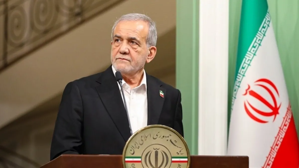 Pezeşkiyan’dan ABD ve İsrail’e mesaj: “Karşılığımız, sert ve pişmanlık verici olacaktır” Pezeşkiyan’dan ABD ve İsrail’e mesaj: “Karşılığımız, sert ve pişmanlık verici olacaktır”