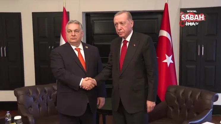 Cumhurbaşkanı Erdoğan, Macaristan Başbakanı Orban'ı kabul etti