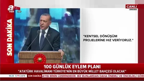 Cumhurbaşkanı Erdoğan'dan Emlak Bankası açıklaması