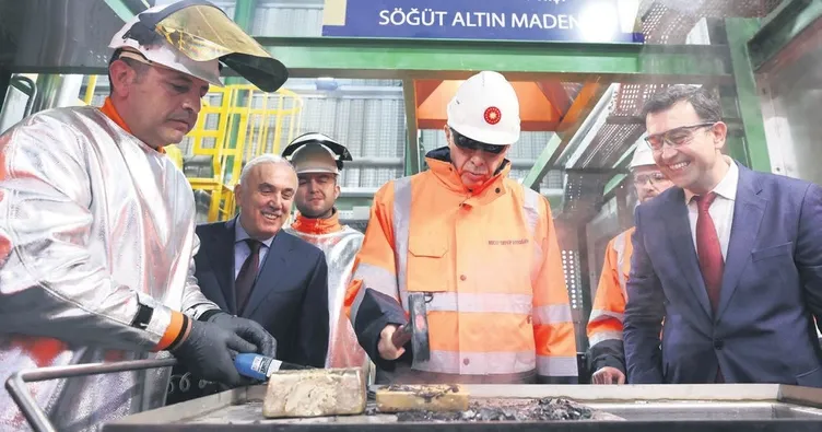 Altın üretiminde rekor kırdık