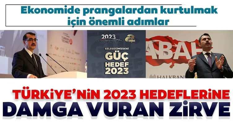 Türkiye’nin 2023 hedeflerine damga vuran zirve