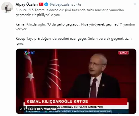 Kemal Kılıçdaroğlu'na tepkiler çığ gibi!
