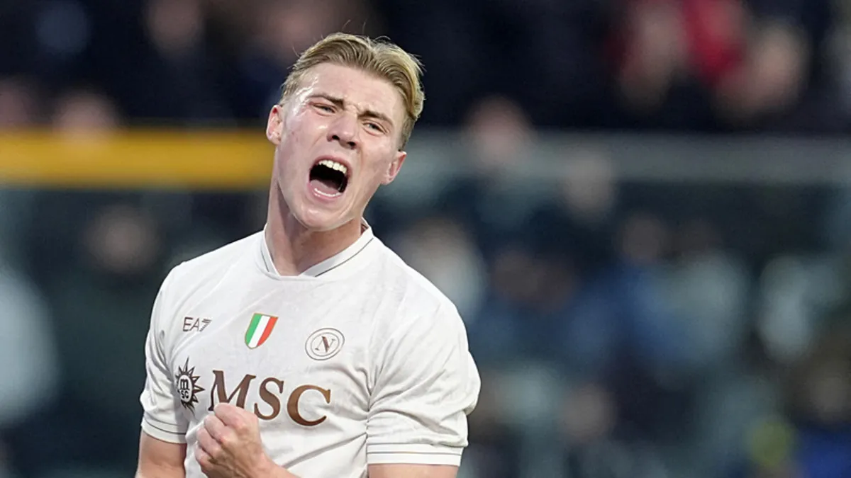 Napoli’ye galibiyeti Rasmus Höjlund getirdi! Napoli’ye galibiyeti Rasmus Höjlund getirdi!