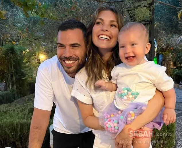 Aslı Enver minik kızı Elay’ı da aldı Londra’nın altını üstüne getirdi! İşte Elay’ın soğukta sevimli o pozu!