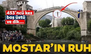 Mostar Köprüsü’nde geleneksel atlama yarışları yapıldı