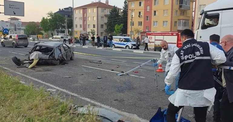 Kütahya’da feci kaza! 1 ölü