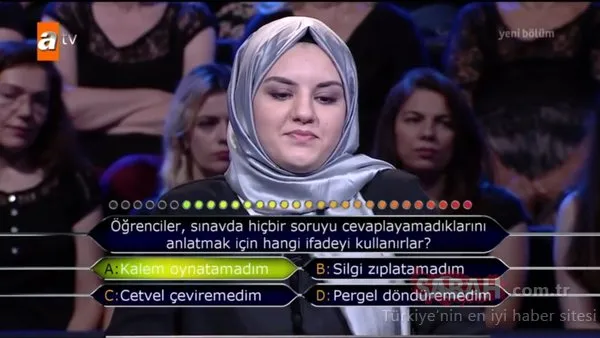 Kim Milyoner Olmak İster 774. bölüm soru ve cevapları!