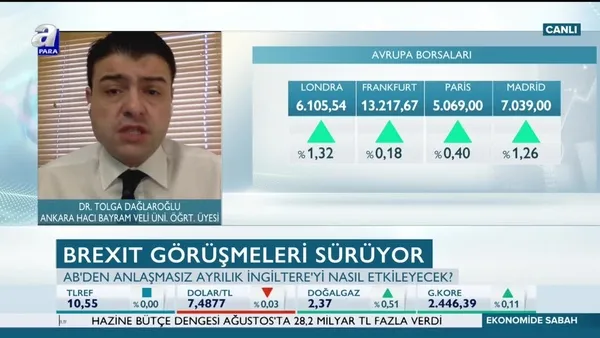 Dr. Tolga Dağlaroğlu: Anlaşmasız bir Brexit pound açısından belirsizlik yaratıyor