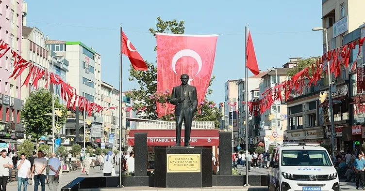 Bayraklar Terörsüz Türkiye için dalgalanıyor