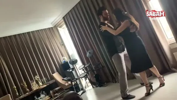 Oyuncu Can Yaman annesiyle birlikte tango yaptığı anları paylaştı! | Video