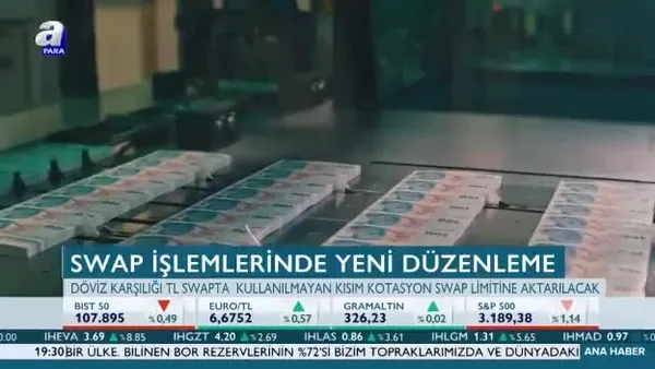 Swap işlemlerinde yeni düzenleme