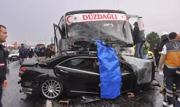 Tekirdağ’da kaza: 2 ölü, 16 yaralı