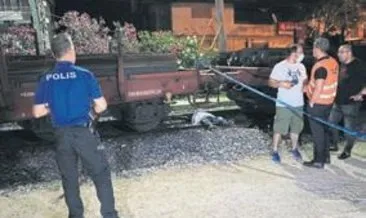 Hemzemin geçitte trenin çarptığı kişi öldü