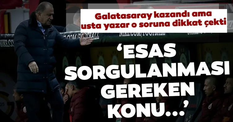 Ömer Üründül, Galatasaray - Çaykur Rizespor maçını yorumladı