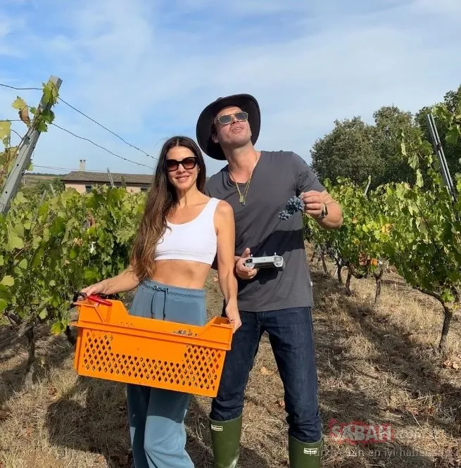 Kıvanç Tatlıtuğ ve Başak Dizer bağ bozumu tatilinde! Başak Dizer’den Kıvanç Tatlıtuğ’un doğum gününe özel paylaşımlar!