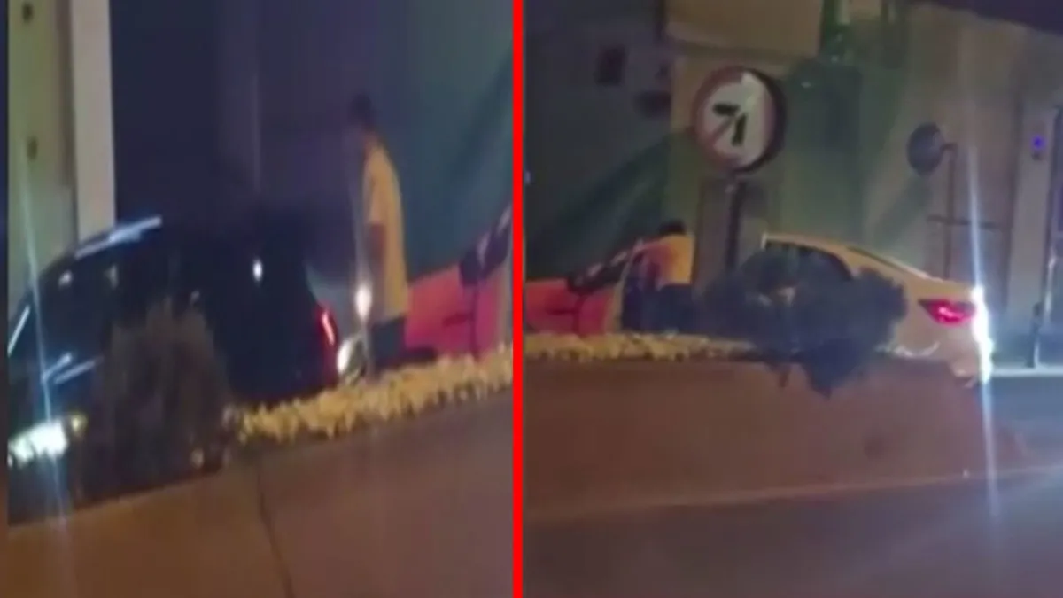 Bayrampaşa’da yasak dönüş yapan sürücüye meydan dayağı: Polis şüphelilerin peşinde! O anlar kamerada… Bayrampaşa’da yasak dönüş yapan sürücüye meydan dayağı: Polis şüphelilerin peşinde! O anlar kamerada…