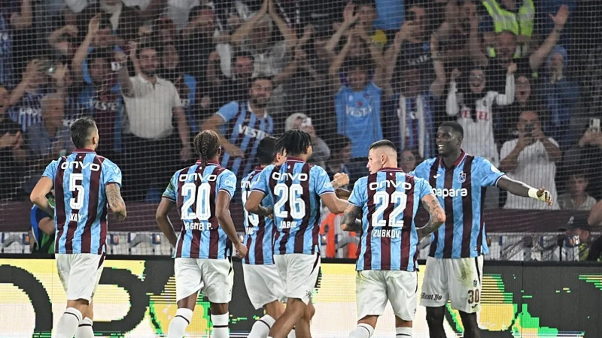 Son dakika haberi: Trabzonspor, Onuachu ile güldü! Kocaelispor mağlubiyetle başladı...