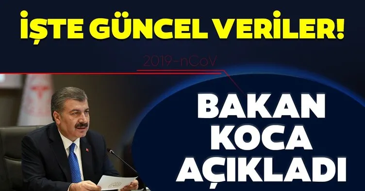 Son dakika: Bakan Koca, Türkiye’deki son corona virüsü vaka sayısını açıkladı! Hayatını kaybedenlerin sayısı...