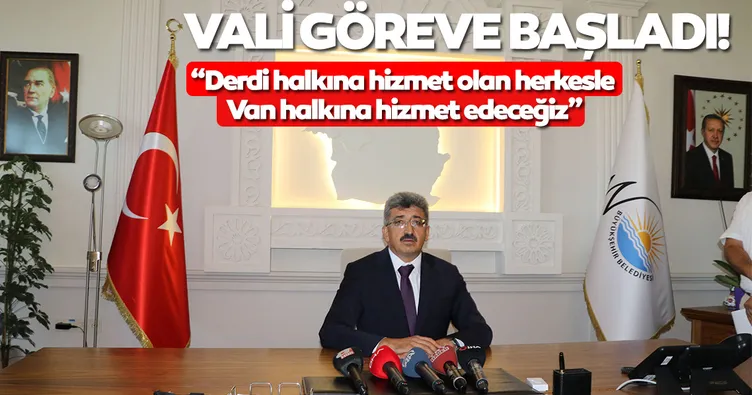 Derdi halkına hizmet olan herkesle Van halkına hizmet edeceğiz