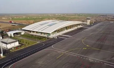 Zengilan’da inşa edilen havalimanına yolcu uçağıyla ilk teknik iniş yapıldı