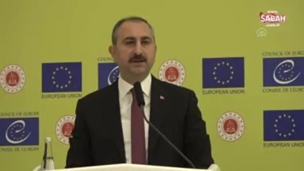 Adalet Bakanı Gül'den Yargı Reformu ve İnsan hakları eylem planı açıklaması