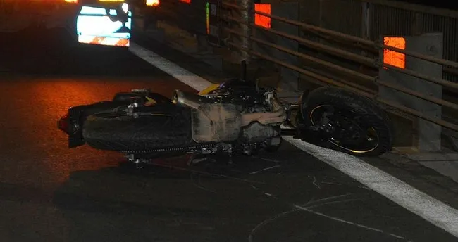 Tek teker giderken kaza yapan motosikletli hayatını kaybetti - Son Dakika Haberler