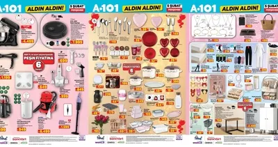 A101 5 Şubat Aktüel Kataloğu: Robot Süpürge, Halı Yıkama Makinesi ve Tekstil Ürünlerinde Dev İndirim