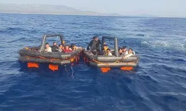 İzmir'de 70 kaçak göçmeni Sahil Güvenlik kurtardı #izmir