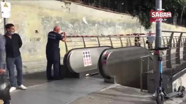 Şişli-Mecidiyeköy metro istasyonunda bir kişi metro raylarına düştü | Video