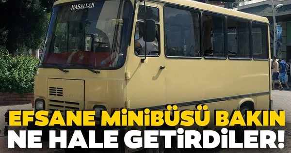 Efsane Magirus minibüsü bakın ne hale getirdiler!