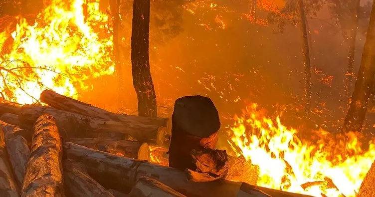 Tarsus’ta orman yangını söndürüldü