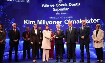 Kim Milyoner Olmak İster?’e Aile ve Çocuk Dostu Yapım ödülü!