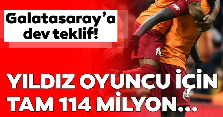 Galatasaray’dan son dakika transfer haberi! Yıldız oyuncu için tam 114 milyon...