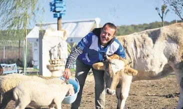 Yangından kurtuldu Sergen’i doğurdu